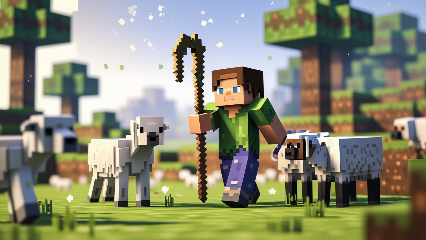 Shepherd’s Crook Addon (1.21) – MCPE/Bedrock Mod